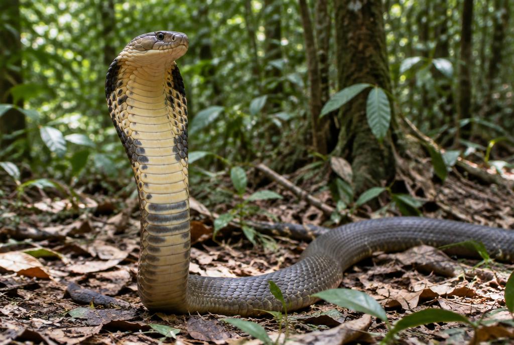 King Cobra (Ophiophagus hannah)